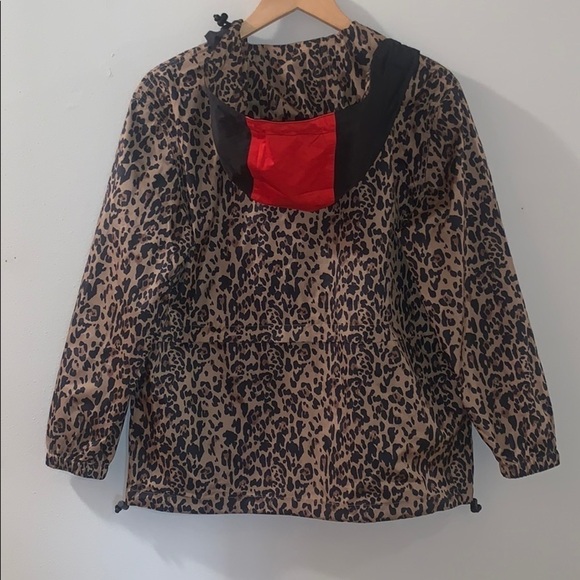 J. Crew leopard Anorak jacket - Picture 6 of 7